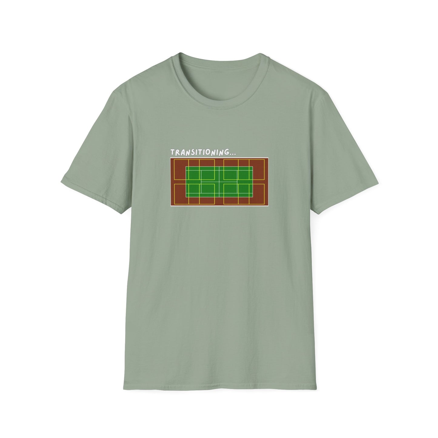 Tennis Court to Pickleball Court T-Shirt