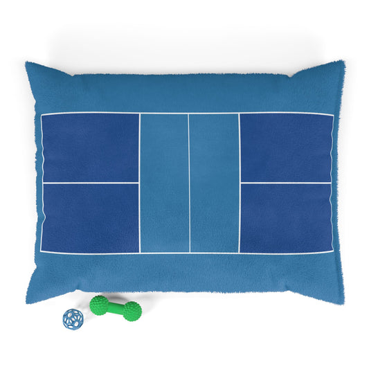 Pet Bed with Pickleball Court Design