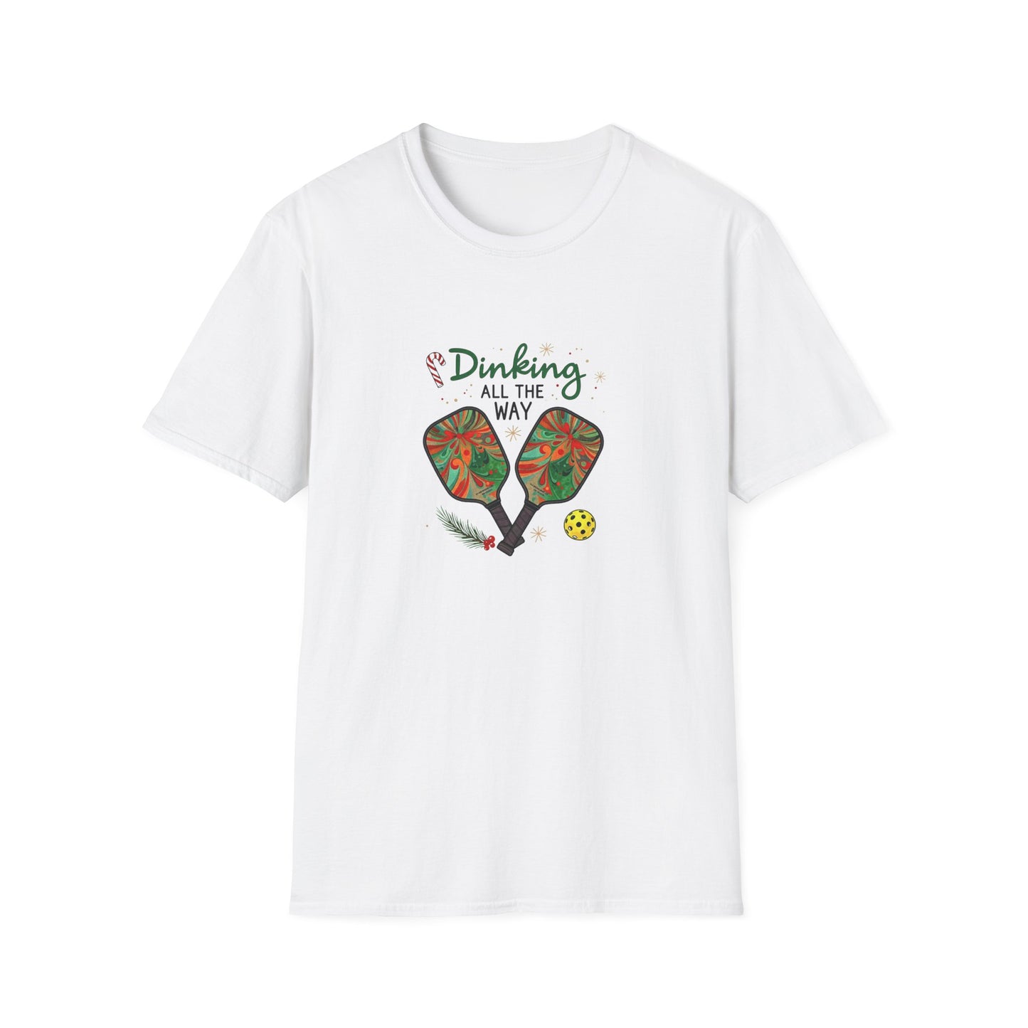 Dinking all the Way Pickleball Soft T-Shirt