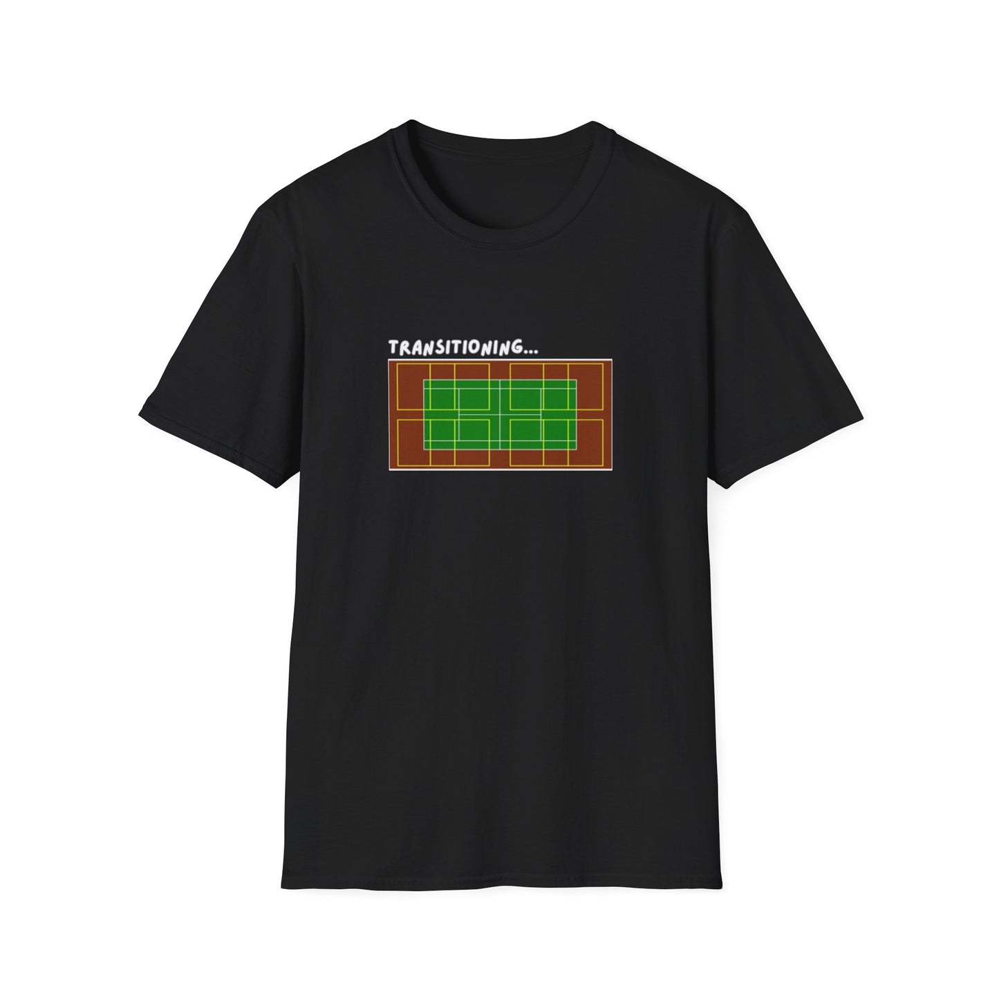 Tennis Court to Pickleball Court T-Shirt