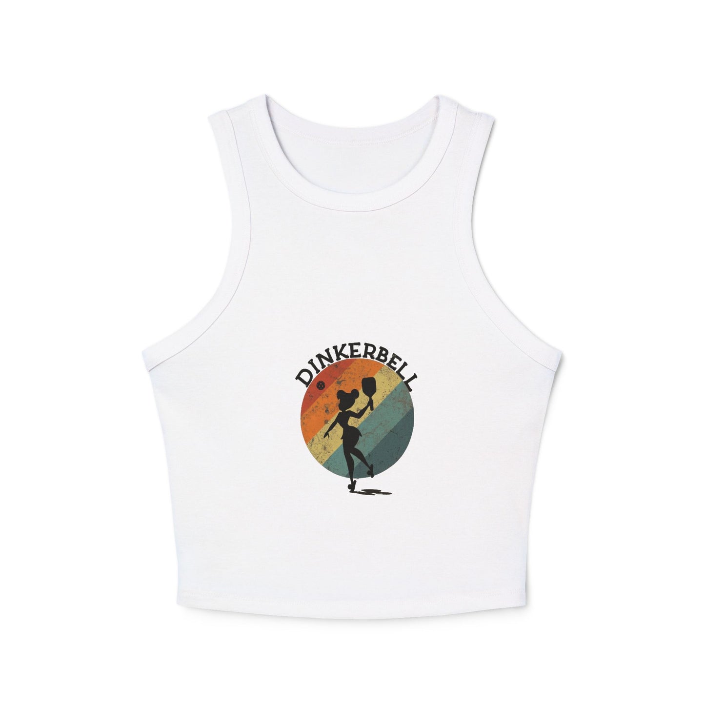 Women's Dinkerbell Micro Rib Racer Tank Top