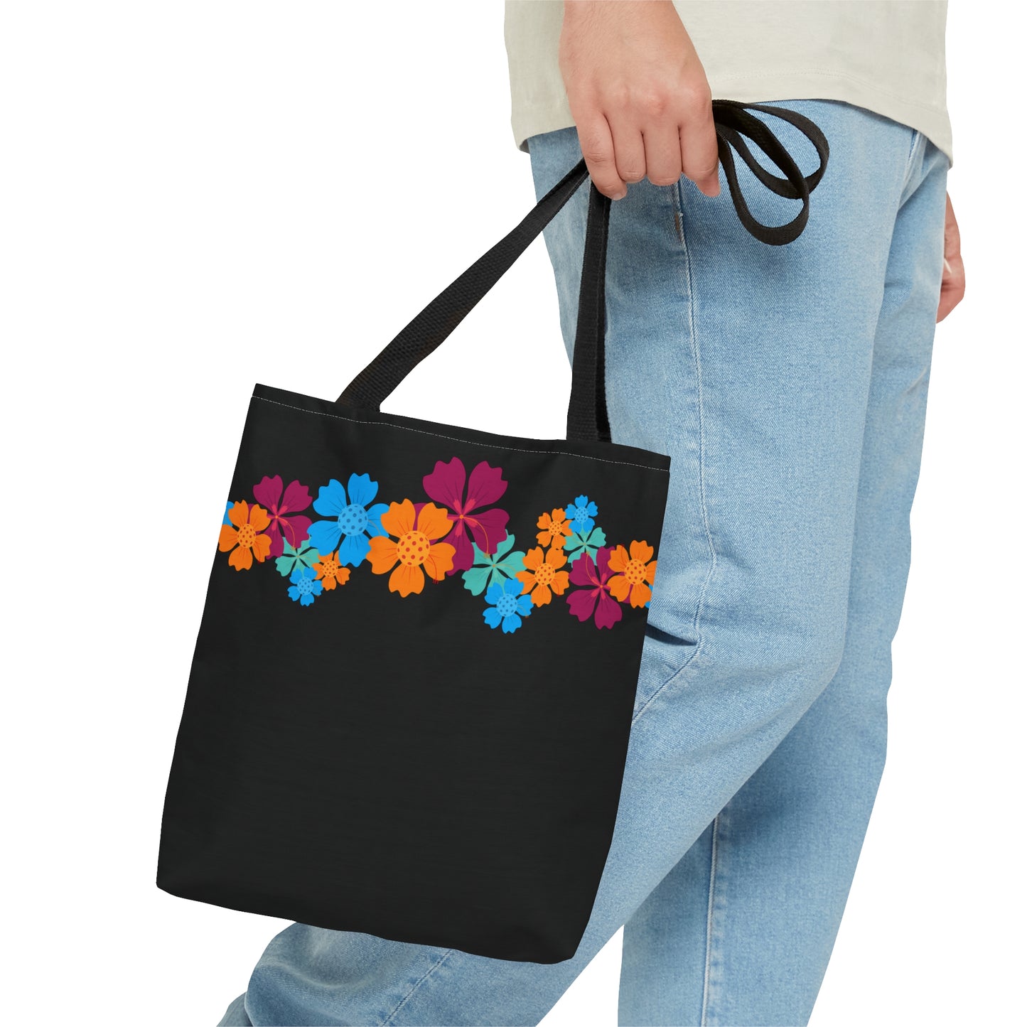 Flower Power Pickleball Tote | Cute Pickleball Bag