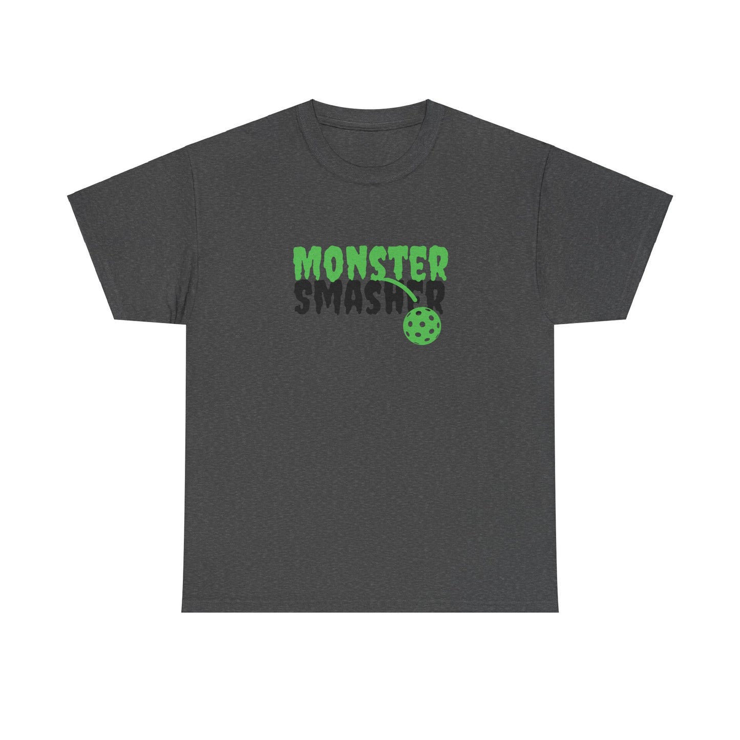 Monster Smasher Unisex Pickleball T-Shirt - Luxury Cotton