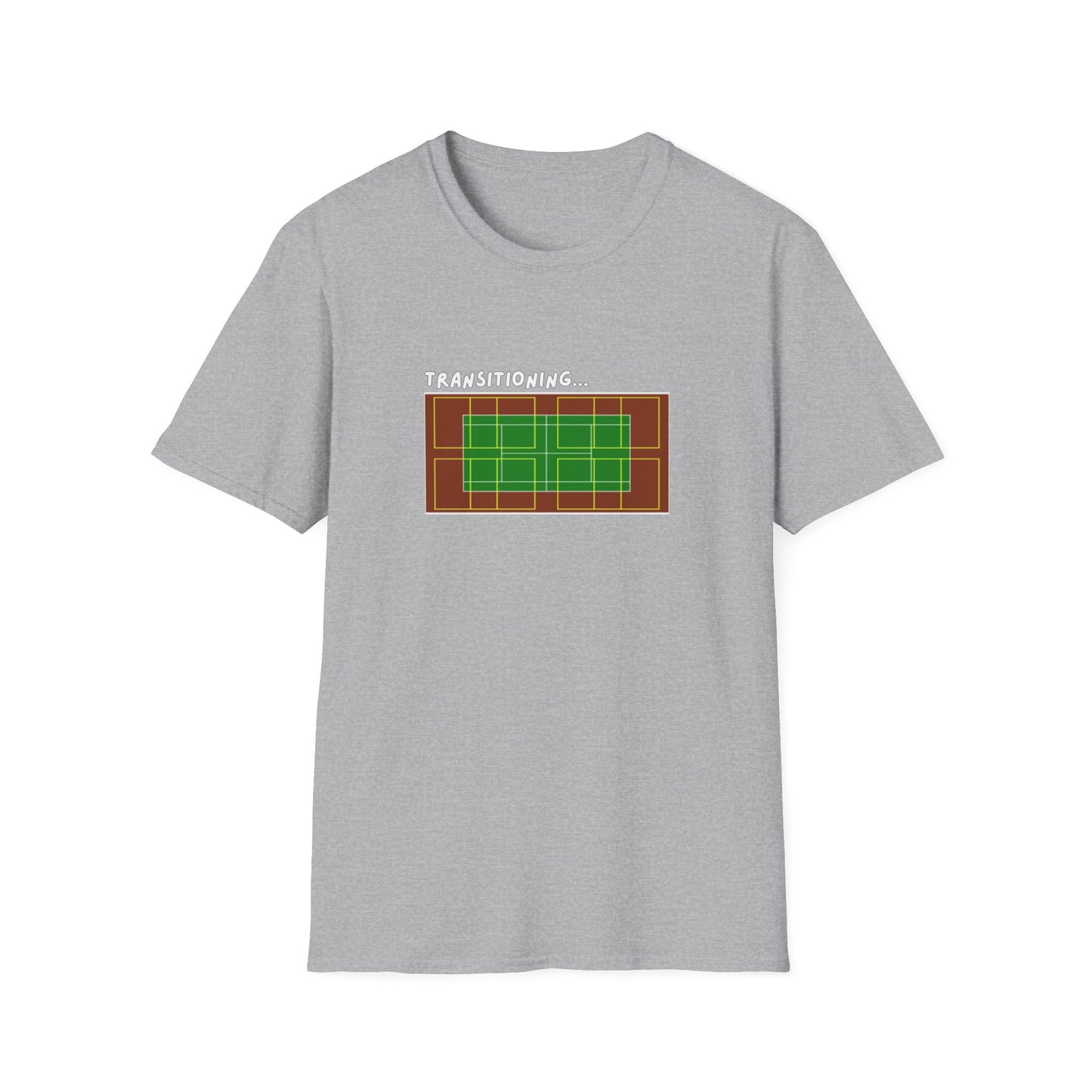 Tennis Court to Pickleball Court T-Shirt