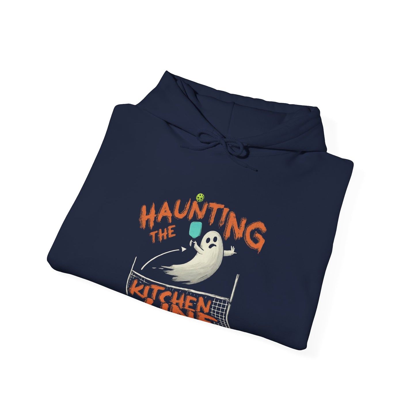 Haunting The Kitchen Line - Halloween Pickleball Hoodie for Men or Women