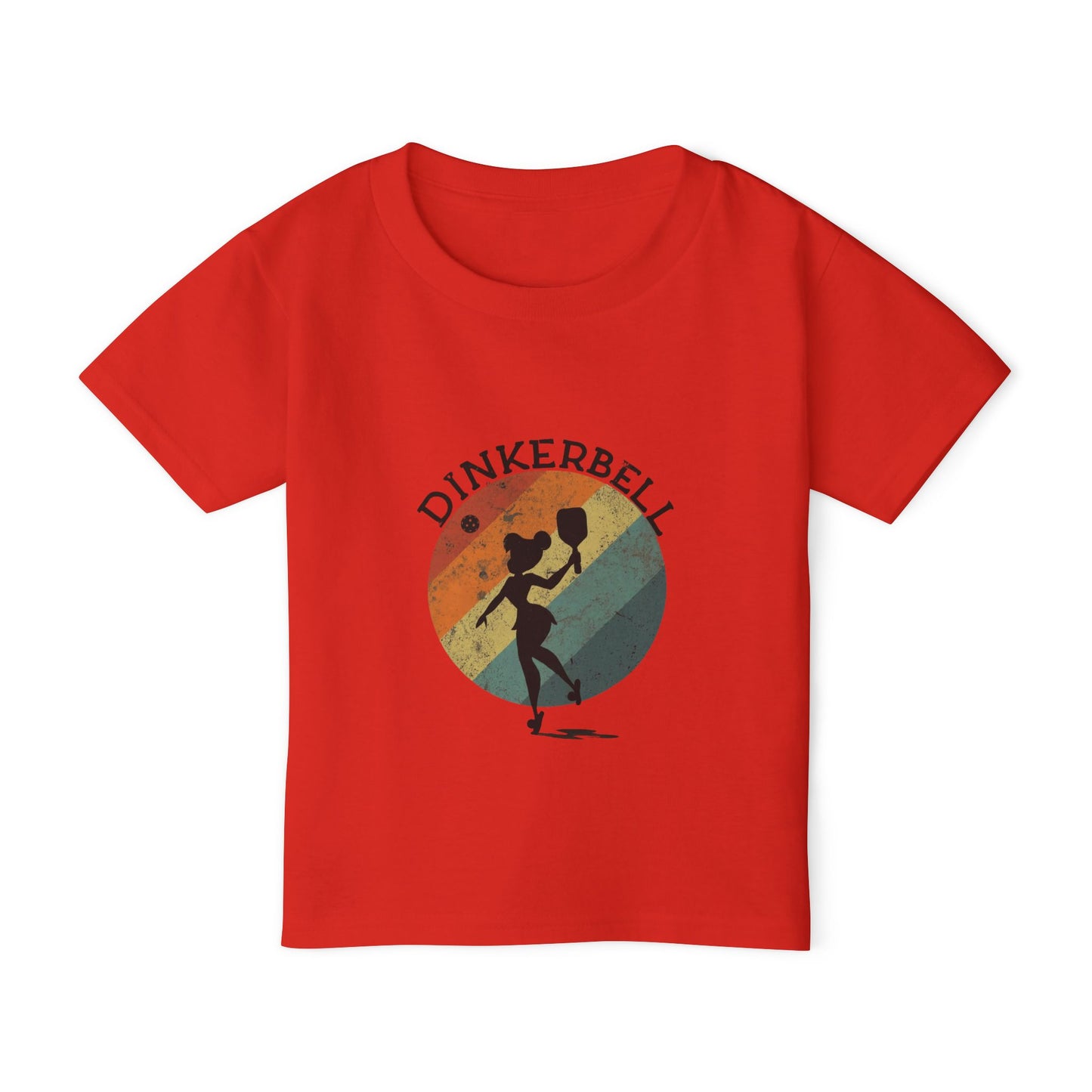 Dinkerbell Pickleball Heavy Cotton™ Toddler T-shirt