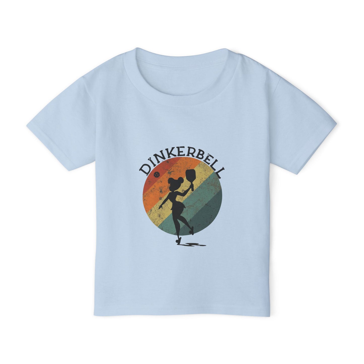 Dinkerbell Pickleball Heavy Cotton™ Toddler T-shirt