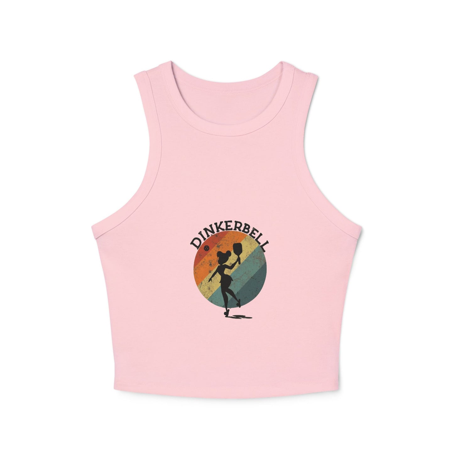 Women's Dinkerbell Micro Rib Racer Tank Top