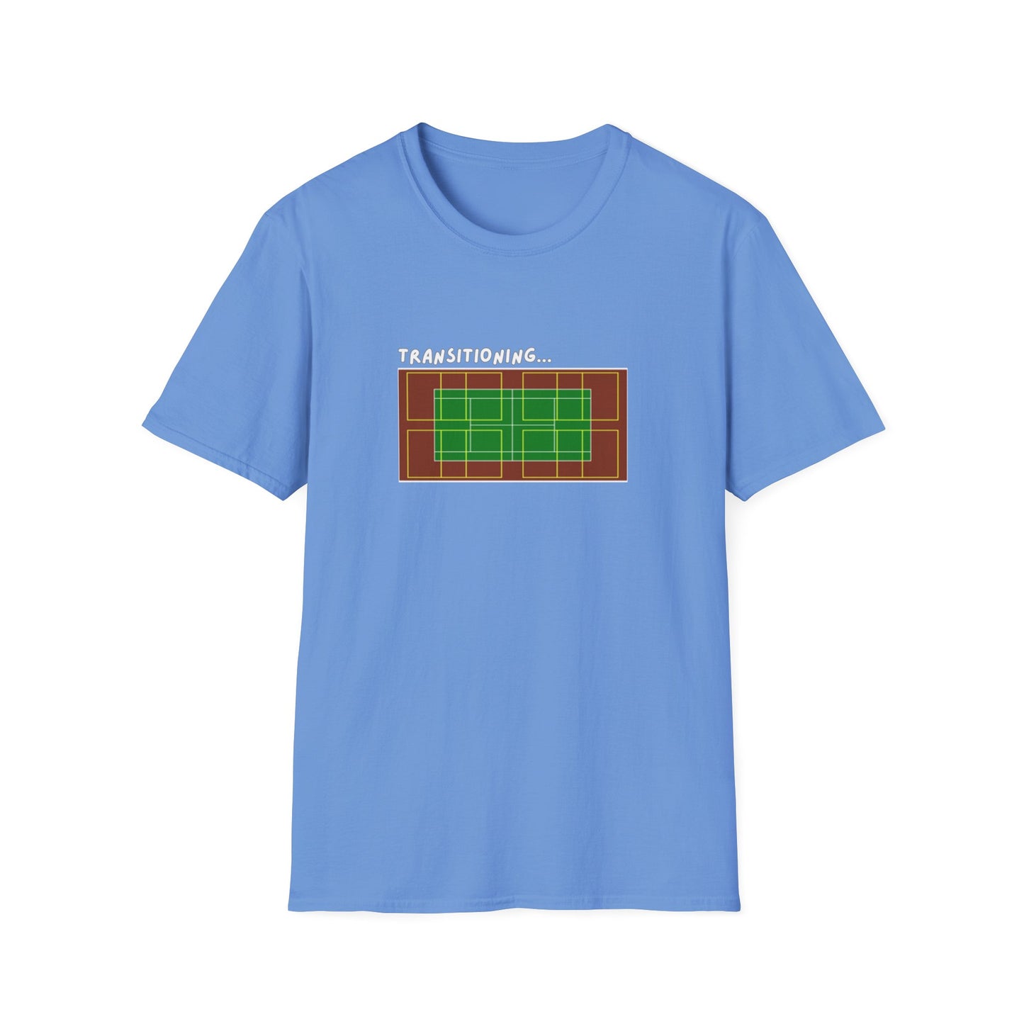 Tennis Court to Pickleball Court T-Shirt