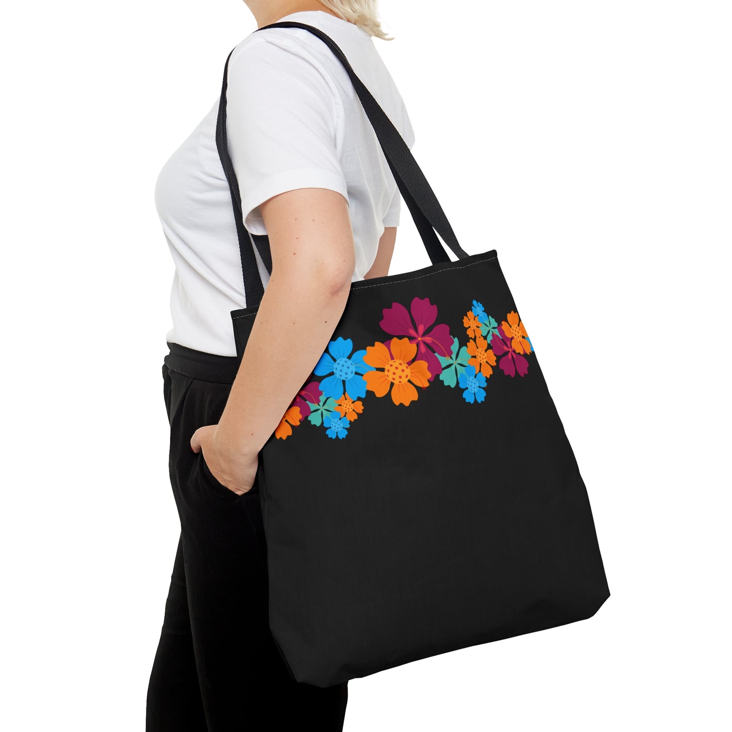 Flower Power Pickleball Tote | Cute Pickleball Bag