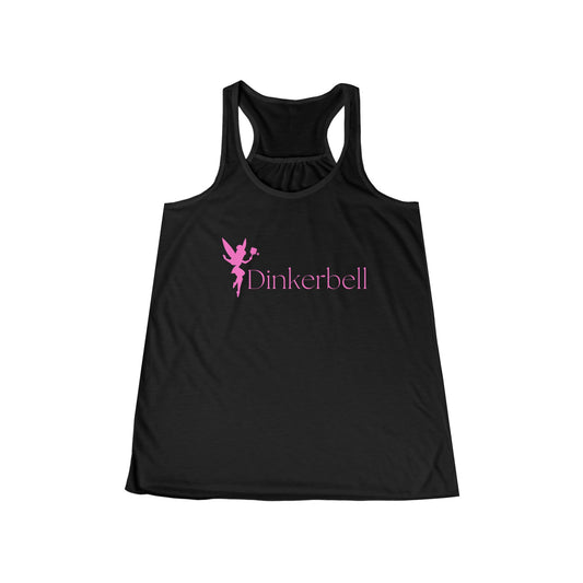 Pickleball Tank - Women's Dinkerbell Flowy Racerback Tank - Pickleball Gift for Women