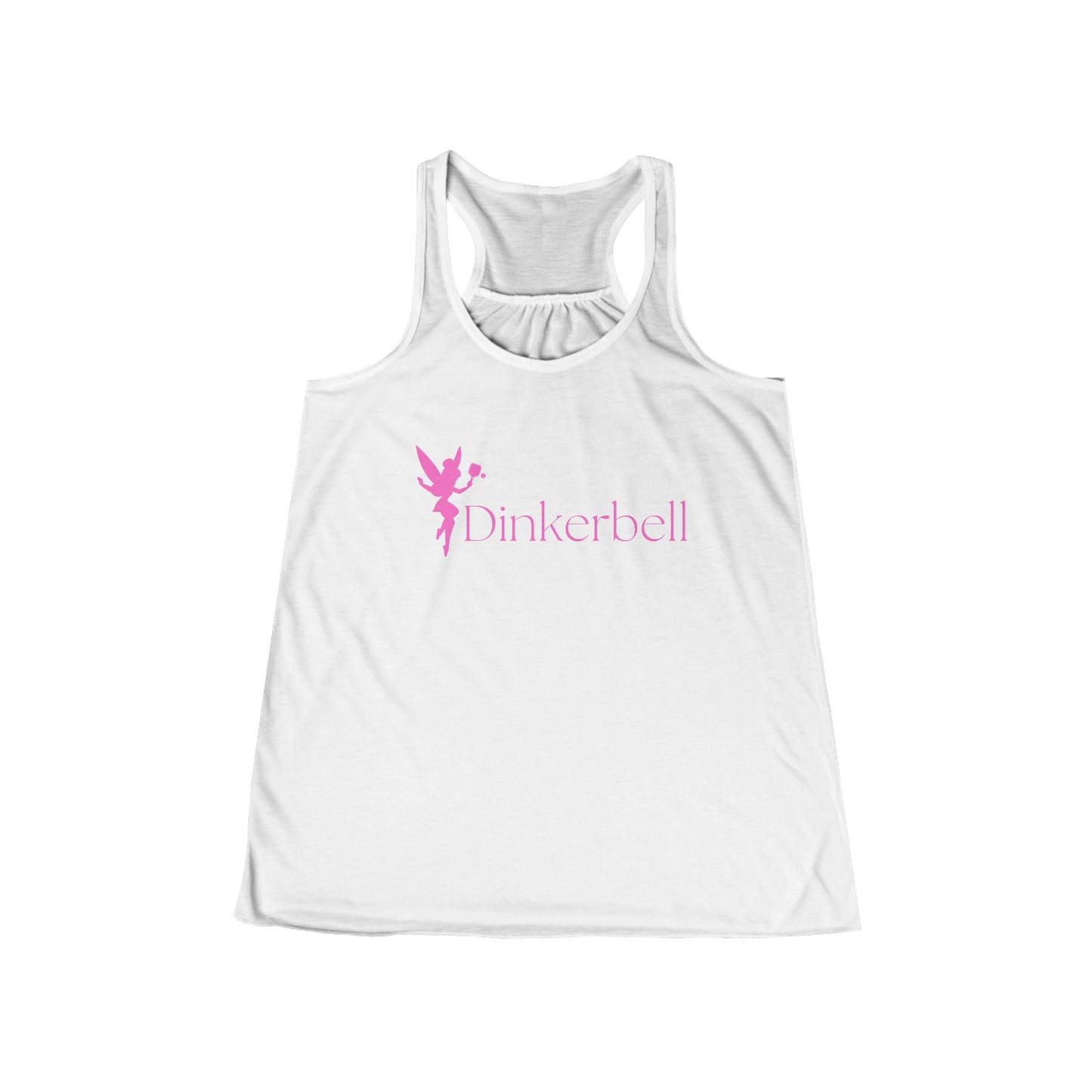 Pickleball Tank - Women's Dinkerbell Flowy Racerback Tank - Pickleball Gift for Women