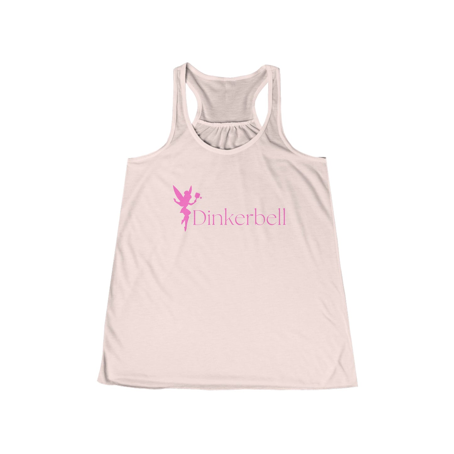 Pickleball Tank - Women's Dinkerbell Flowy Racerback Tank - Pickleball Gift for Women