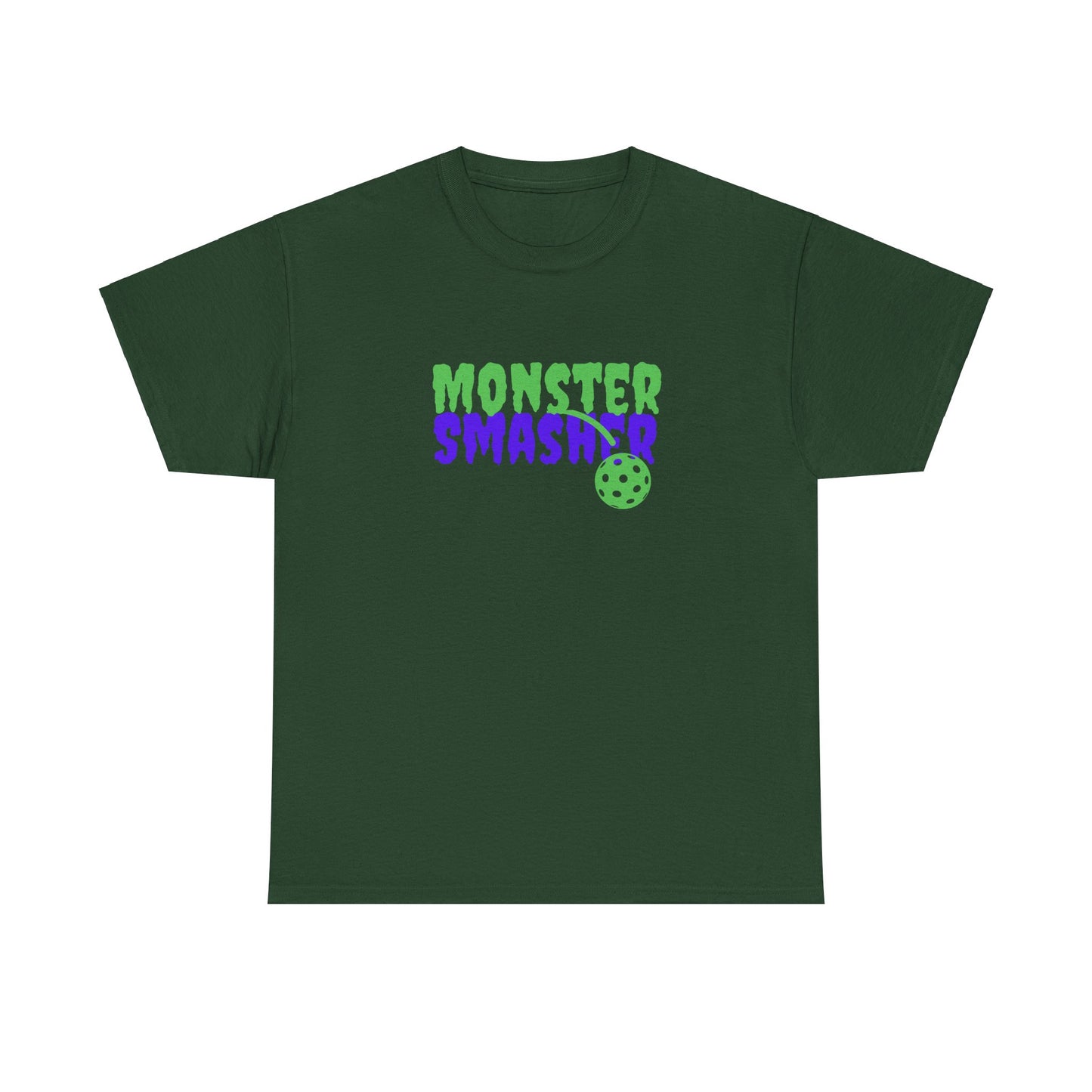 Monster Smasher Unisex Pickleball T-Shirt - Luxury Cotton