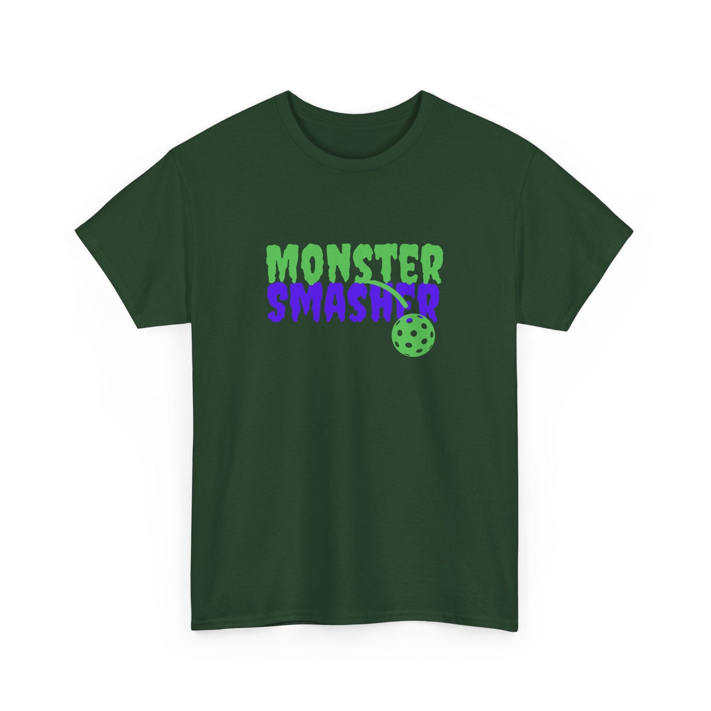 Monster Smasher Unisex Pickleball T-Shirt - Luxury Cotton