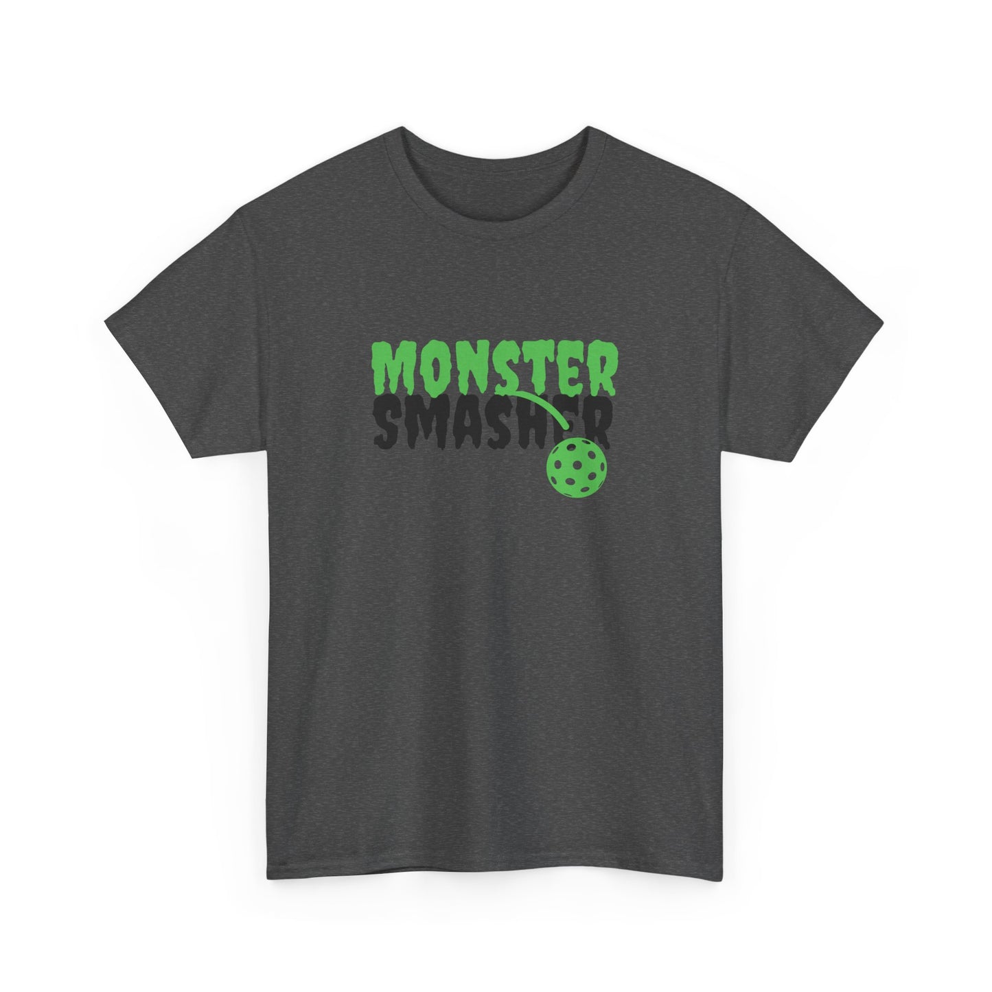 Monster Smasher Unisex Pickleball T-Shirt - Luxury Cotton