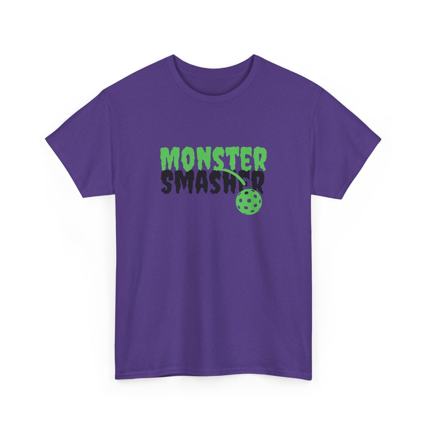 Monster Smasher Unisex Pickleball T-Shirt - Luxury Cotton