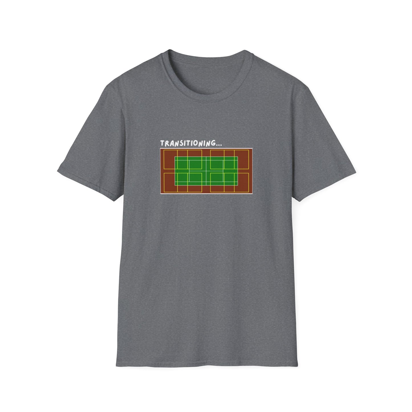 Tennis Court to Pickleball Court T-Shirt