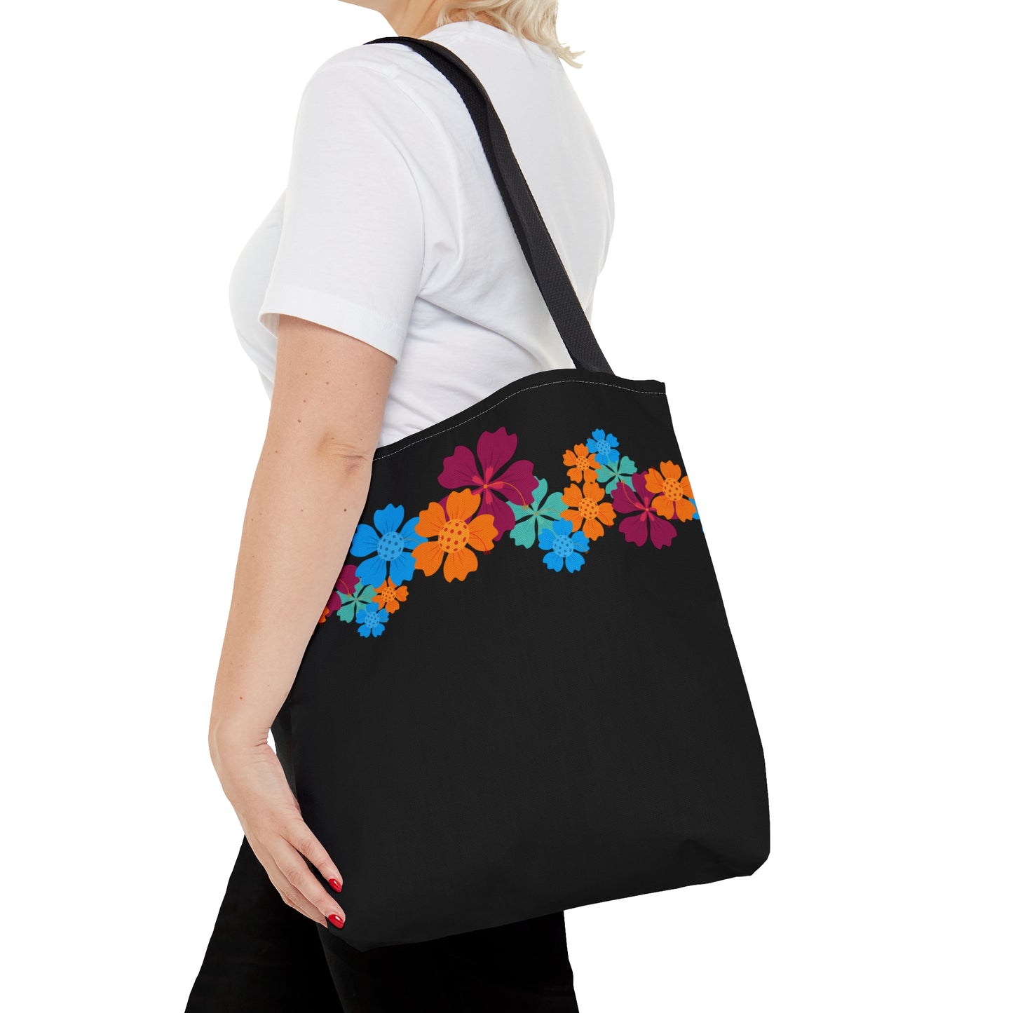 Flower Power Pickleball Tote | Cute Pickleball Bag