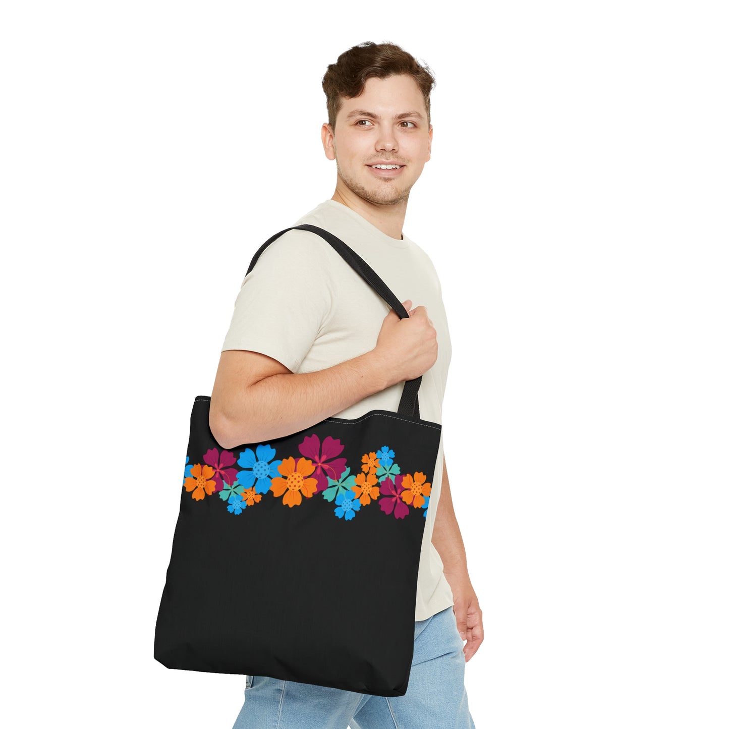 Flower Power Pickleball Tote | Cute Pickleball Bag