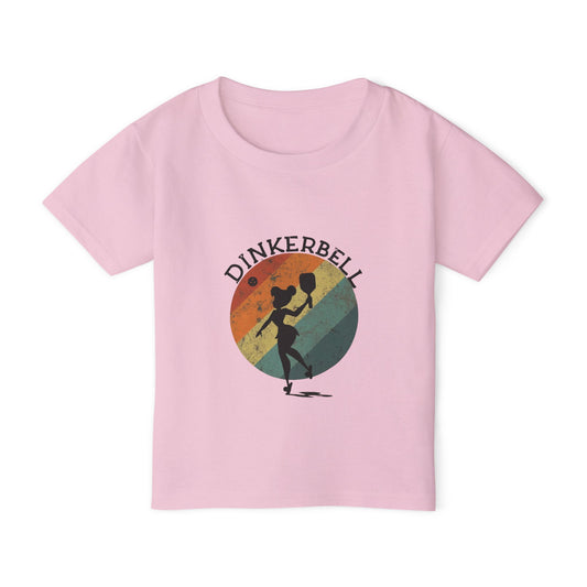 Dinkerbell Pickleball Heavy Cotton™ Toddler T-shirt