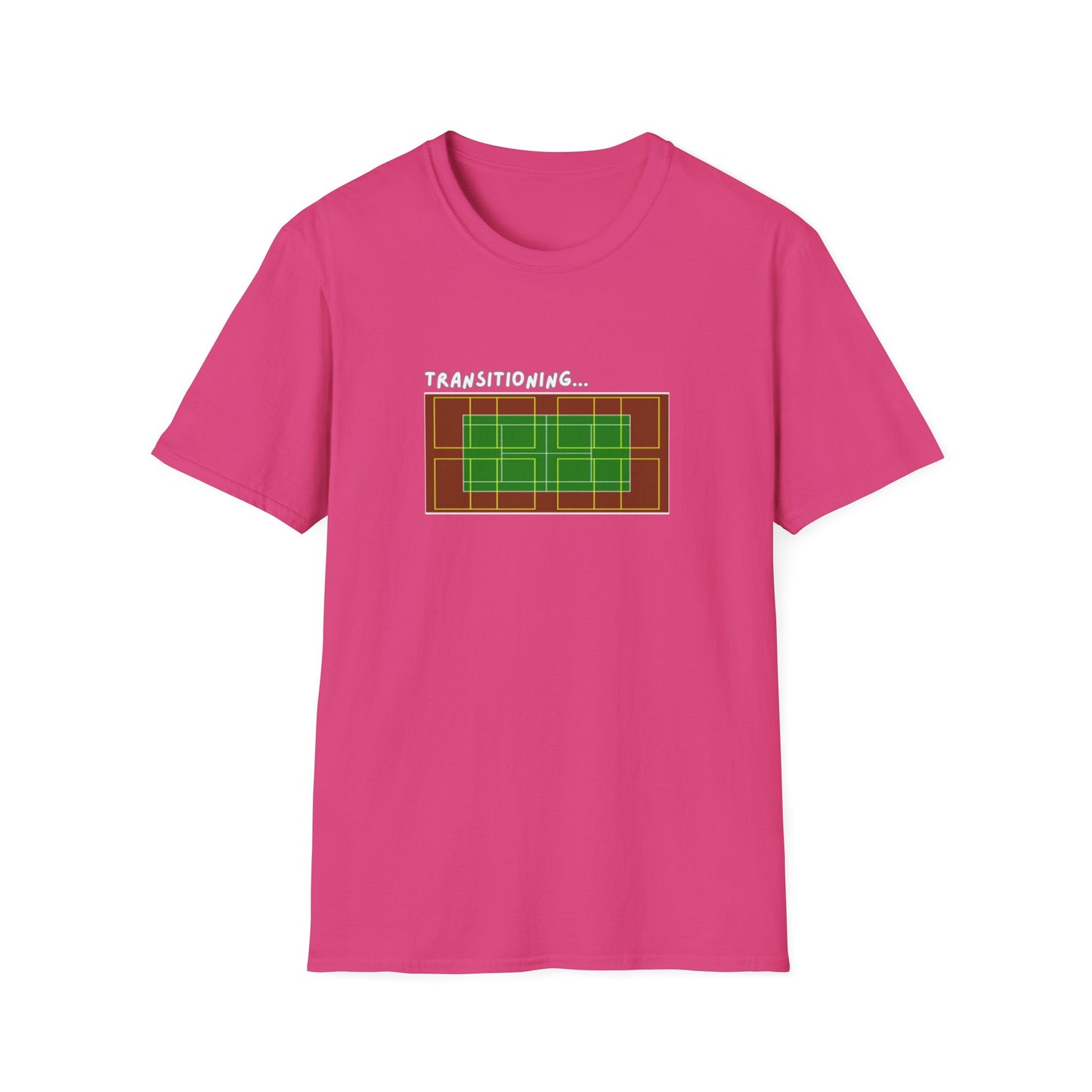 Tennis Court to Pickleball Court T-Shirt