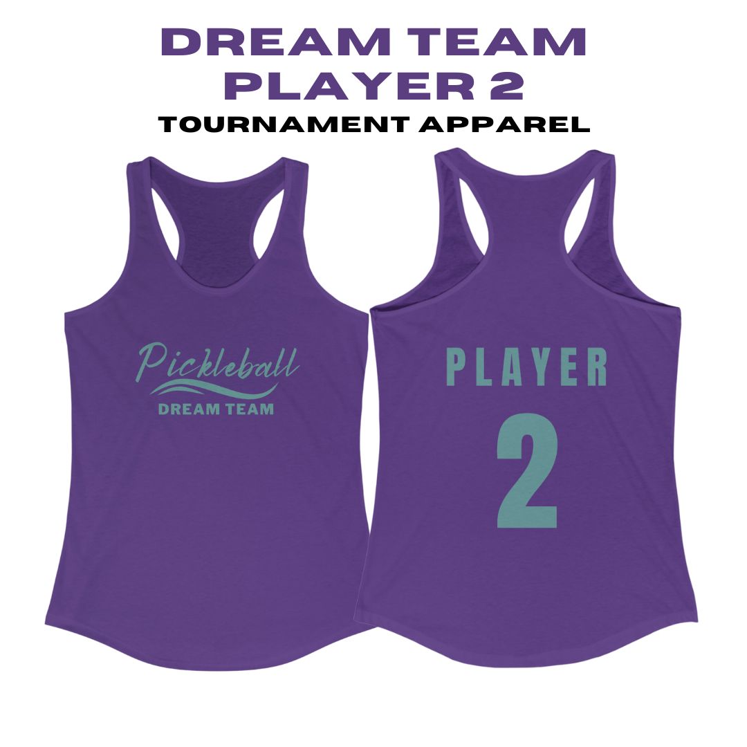 Women's Dream Team Pickleball Tank Top | Player 2