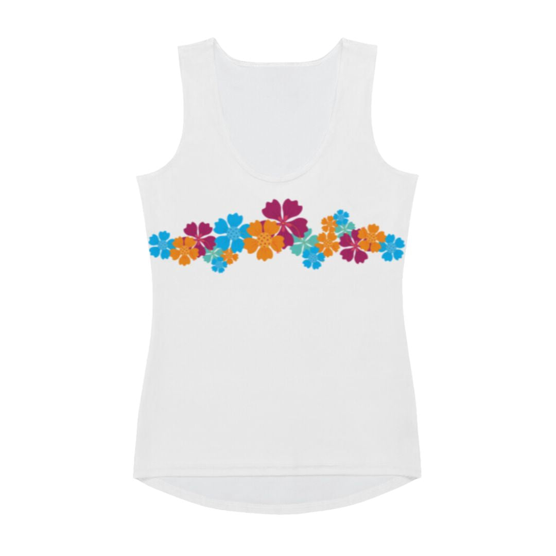 Women's Pickleball Flower Power Tank Top