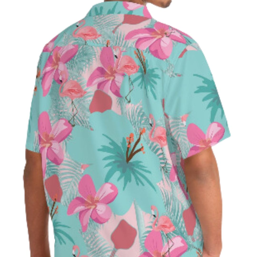 Men's Paradise and Paddles Pickleball Hawaiian Shirt