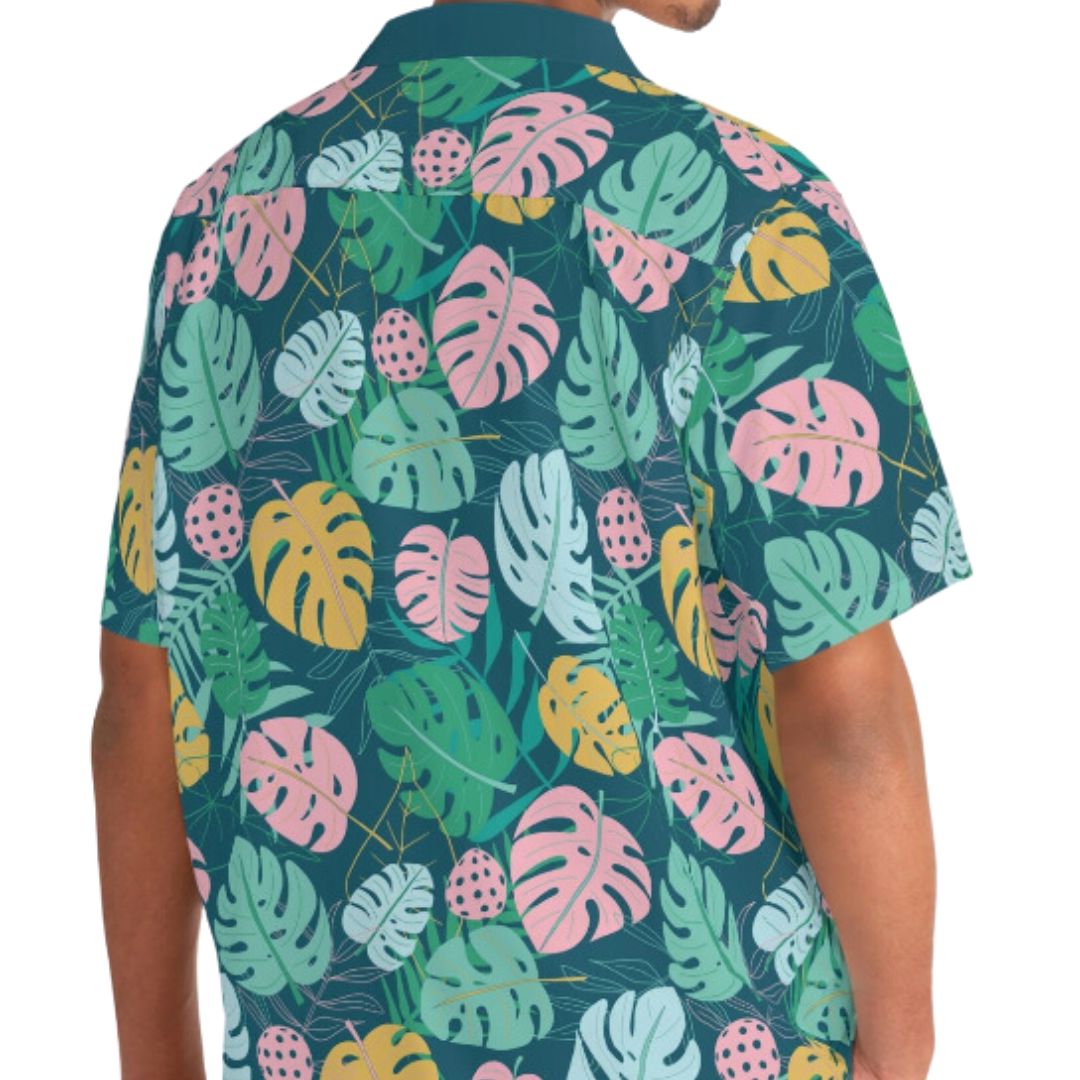 Men's Pickleball In Paradise Hawaiian Shirt