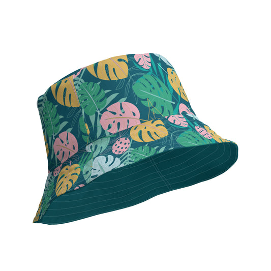 Pickleball In Paradise Reversible Bucket Hat