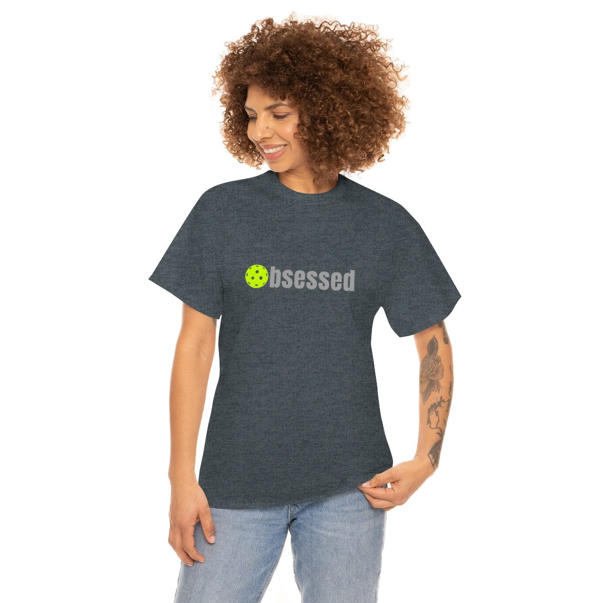 Pickleball T-Shirt - Women's Pickleball Cotton Tee - Obsessed