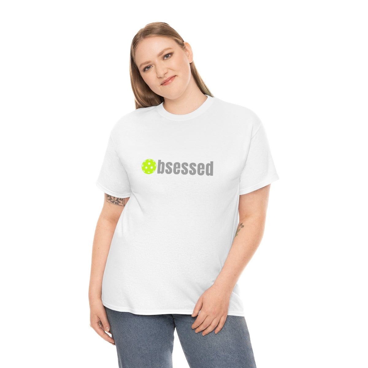 Pickleball T-Shirt - Women's Pickleball Cotton Tee - Obsessed