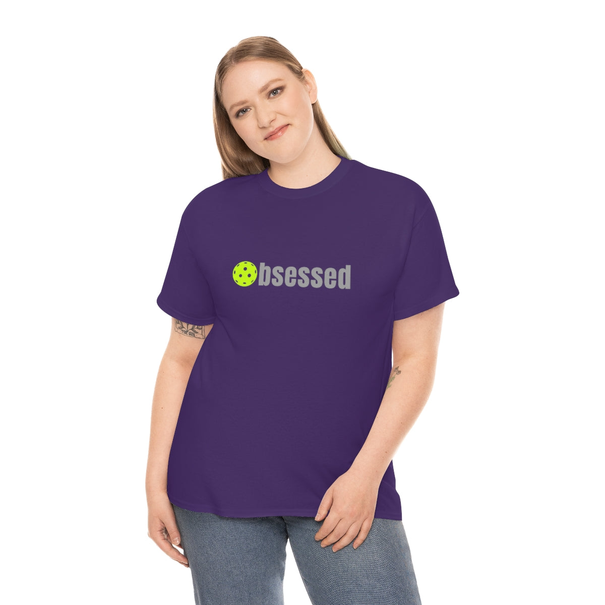 Pickleball T-Shirt - Women's Pickleball Cotton Tee - Obsessed