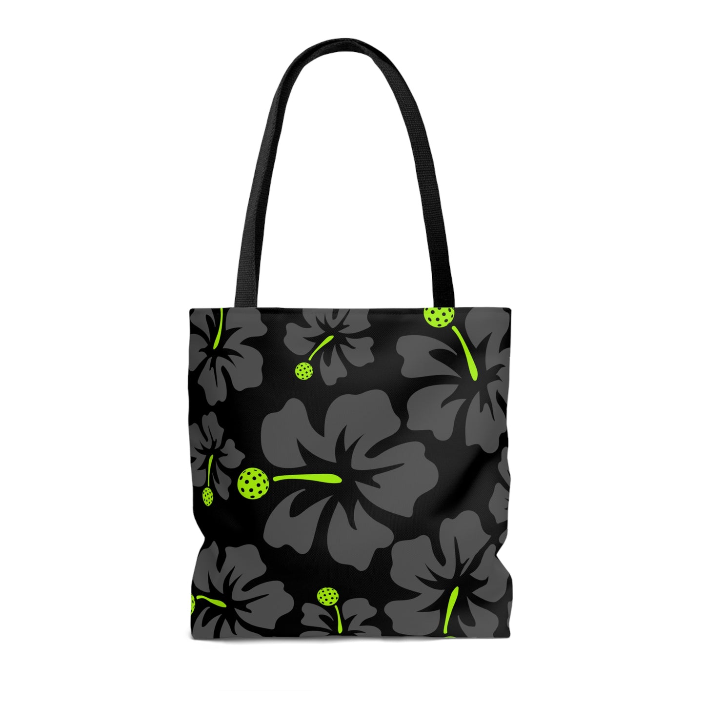 Hibiscus and Pickleball Tote