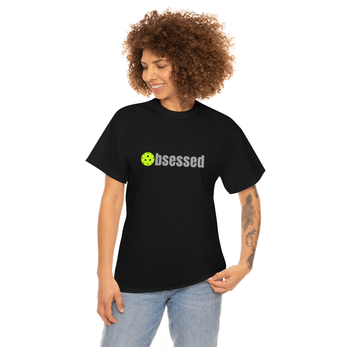 Pickleball T-Shirt - Women's Pickleball Cotton Tee - Obsessed