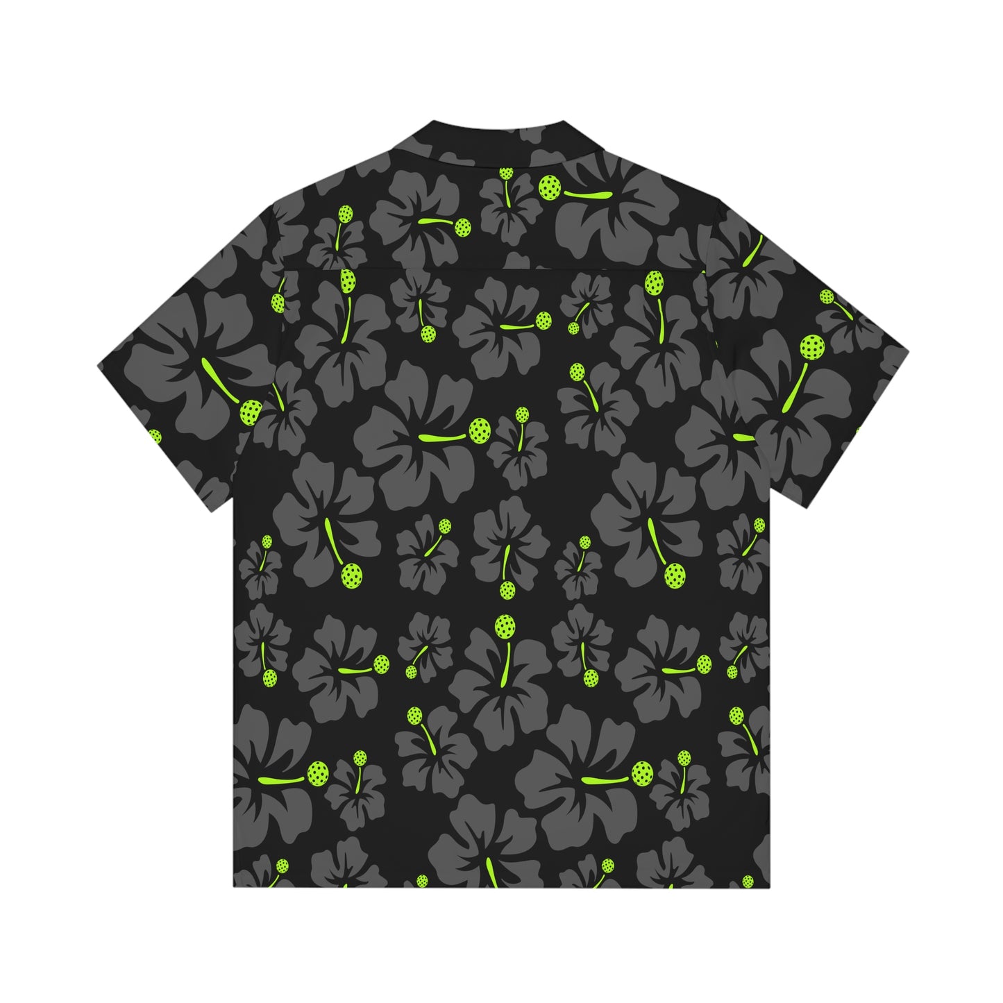 Men's Hibiscus Pickleball Hawaiian Shirt