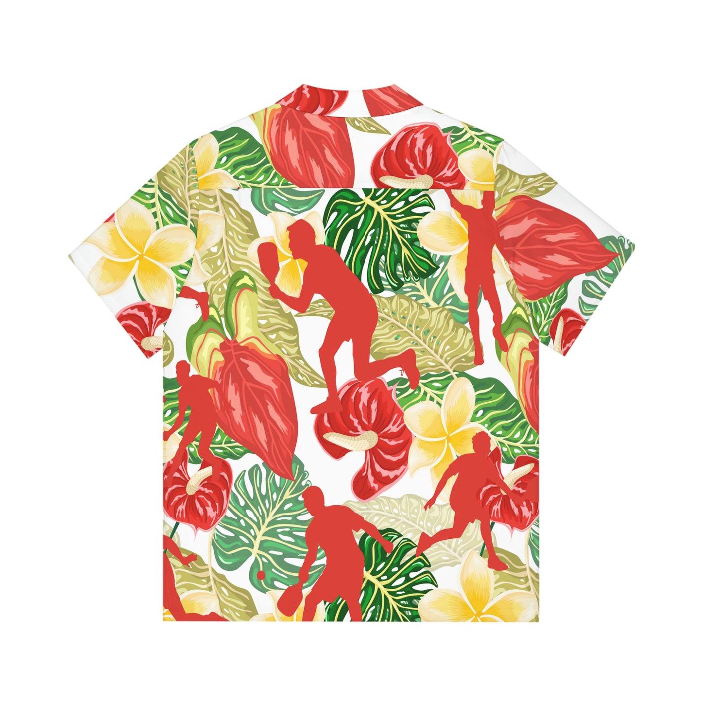 Men's Pickleball Silhouette Hawaiian Shirt