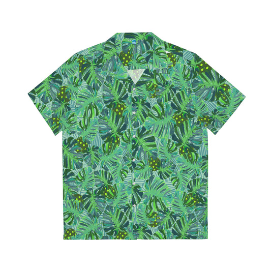 Men's Tropical Foliage Pickleball Hawaiian Shirt