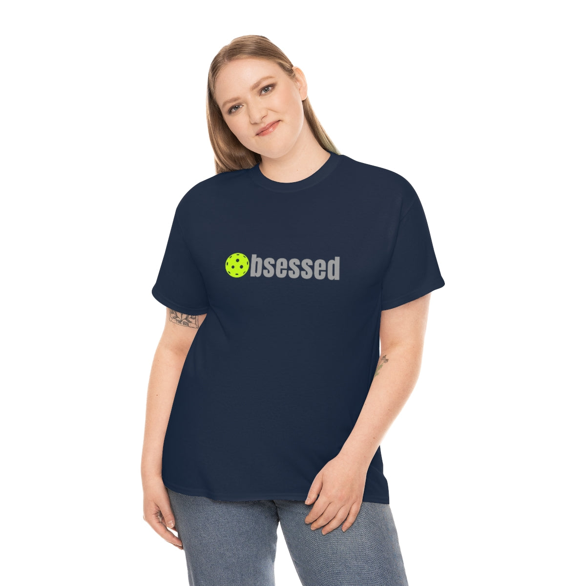 Pickleball T-Shirt - Women's Pickleball Cotton Tee - Obsessed