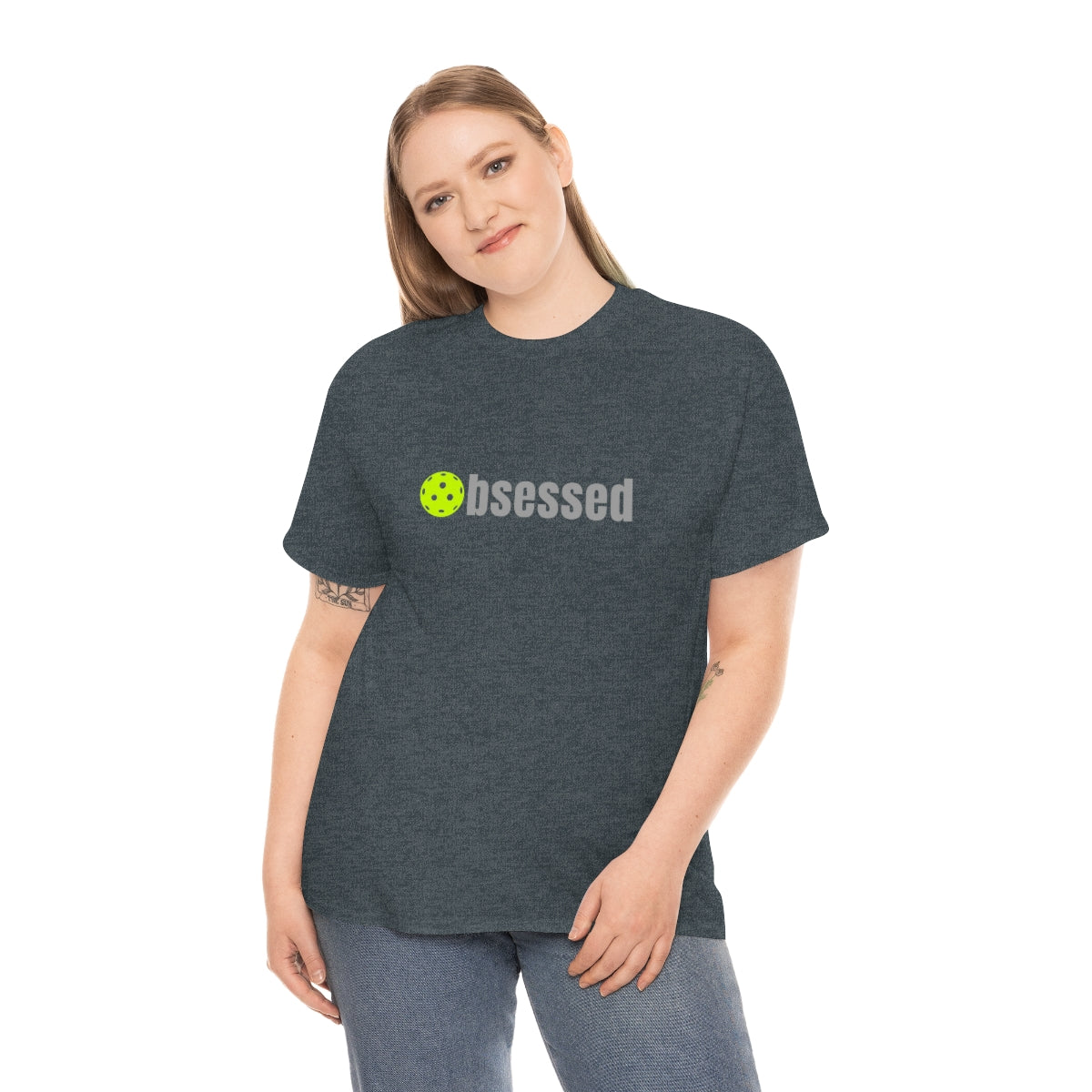 Pickleball T-Shirt - Women's Pickleball Cotton Tee - Obsessed