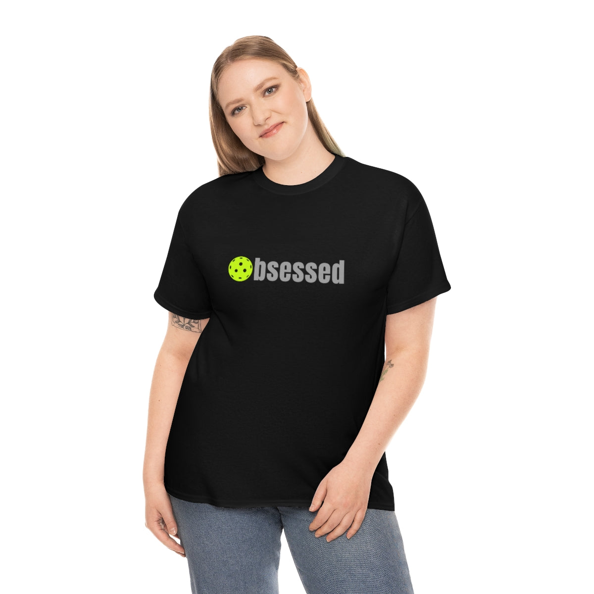 Pickleball T-Shirt - Women's Pickleball Cotton Tee - Obsessed