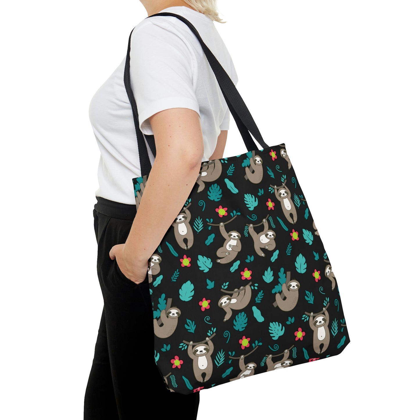 Cute Sloth Pickleball Tote