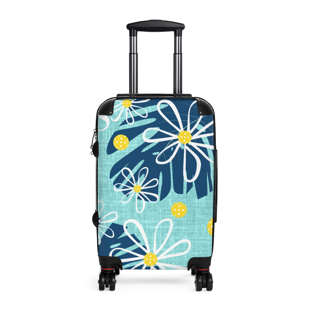 Pickleball Hardshell Suitcases - Hawaiian Pickleball Design