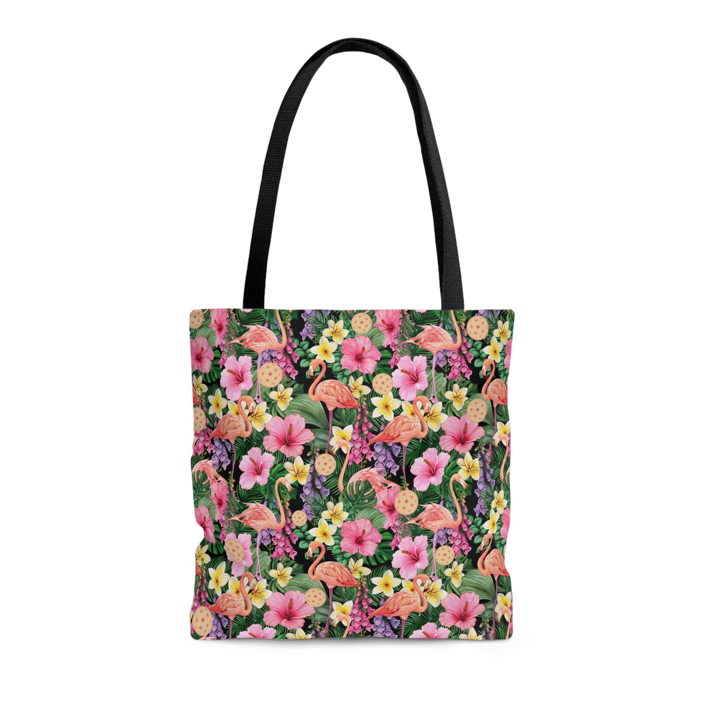 Flamingos and Pickleballs Tote