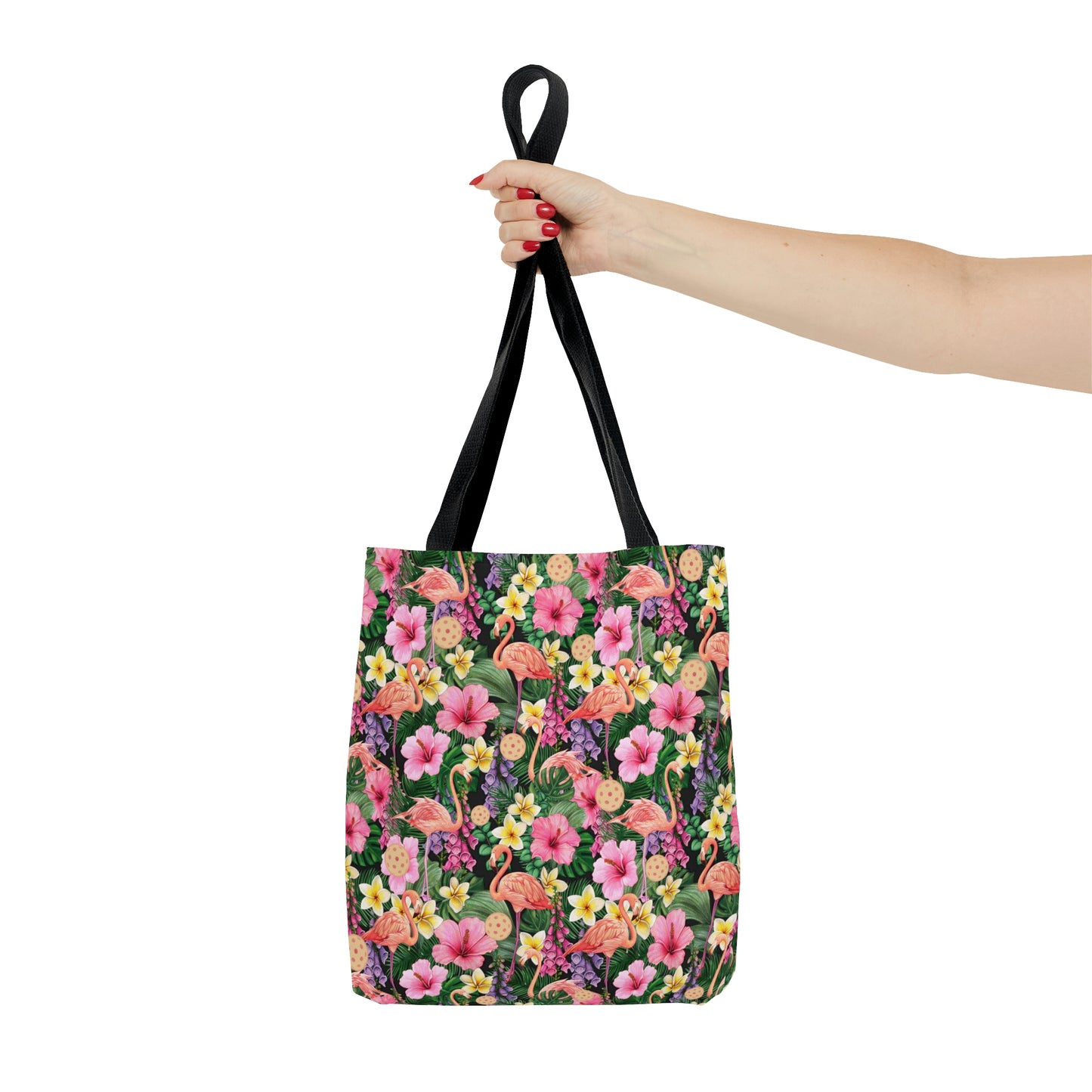 Flamingos and Pickleballs Tote