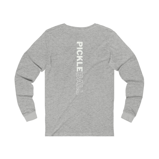 Men's Long Sleeve Pickleball Tee | Back Side Printed