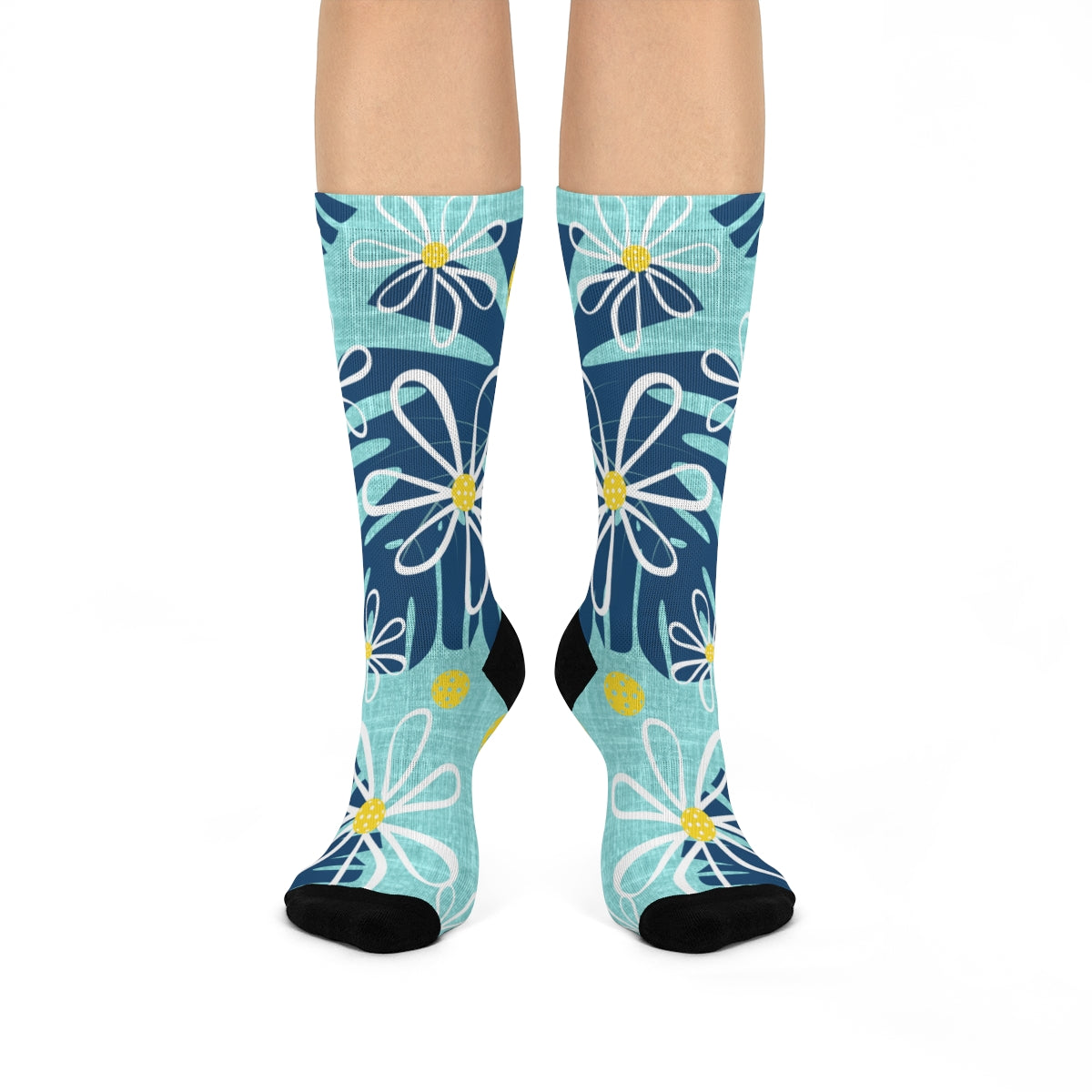 Unisex Hawaiian Pickleball Crew Socks