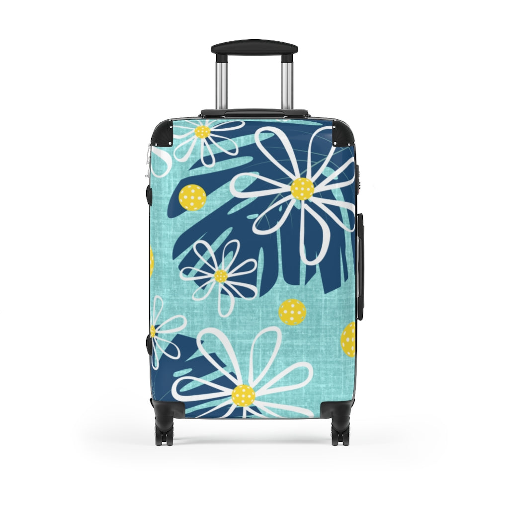 Pickleball Hardshell Suitcases - Hawaiian Pickleball Design