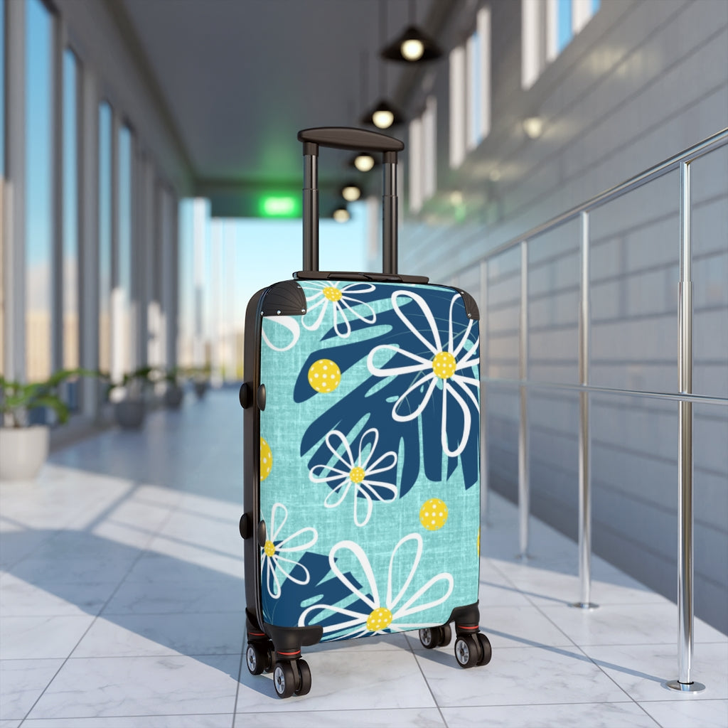 Pickleball Hardshell Suitcases - Hawaiian Pickleball Design